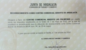 Certificado CCA Las Palmeras